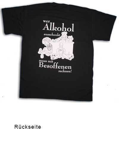 T-Shirt 'Alkohol'